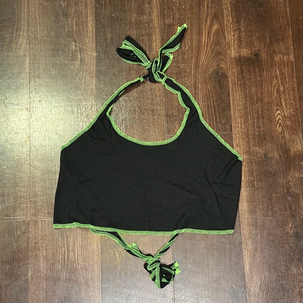 Shein Black Halter Top